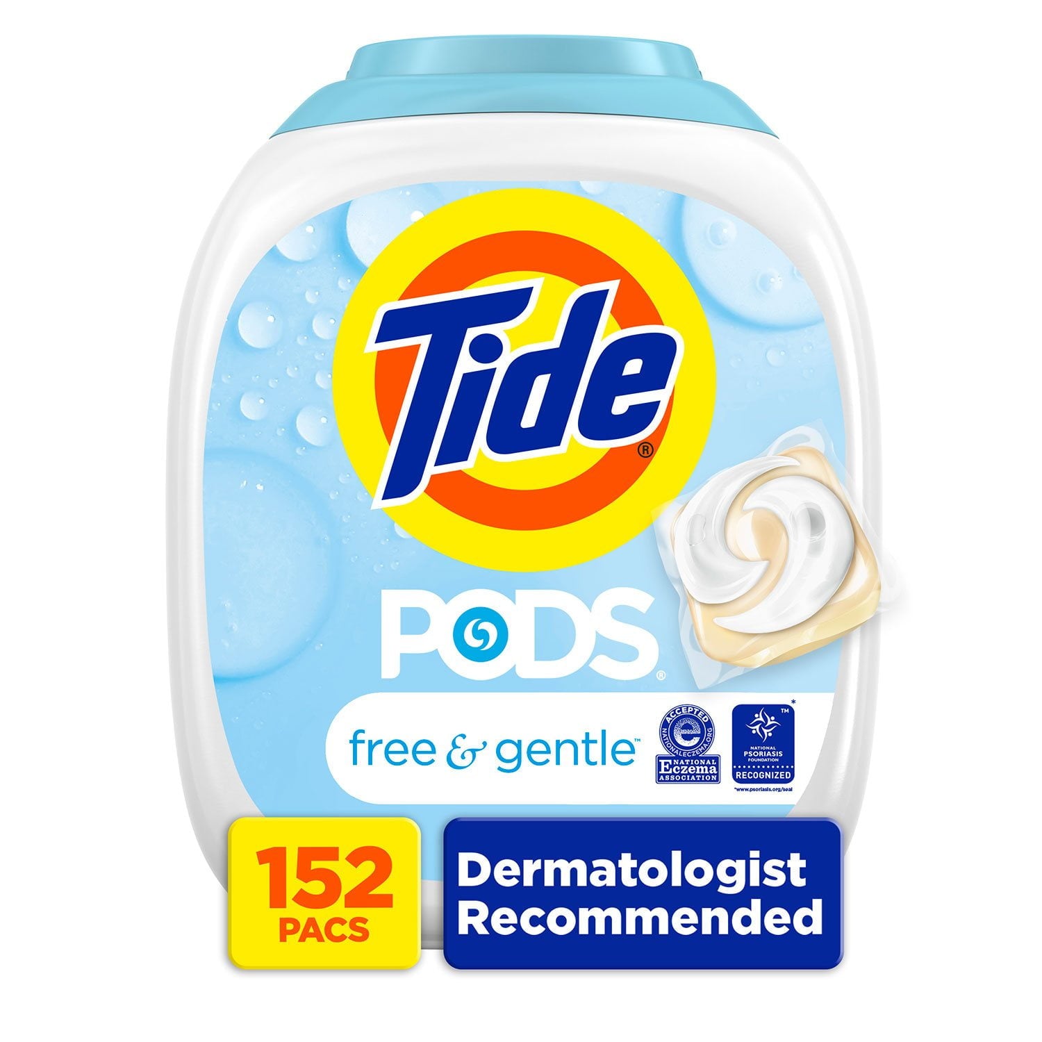 タイド PODS フリー＆ジェントル 洗濯洗剤パック 152個入り