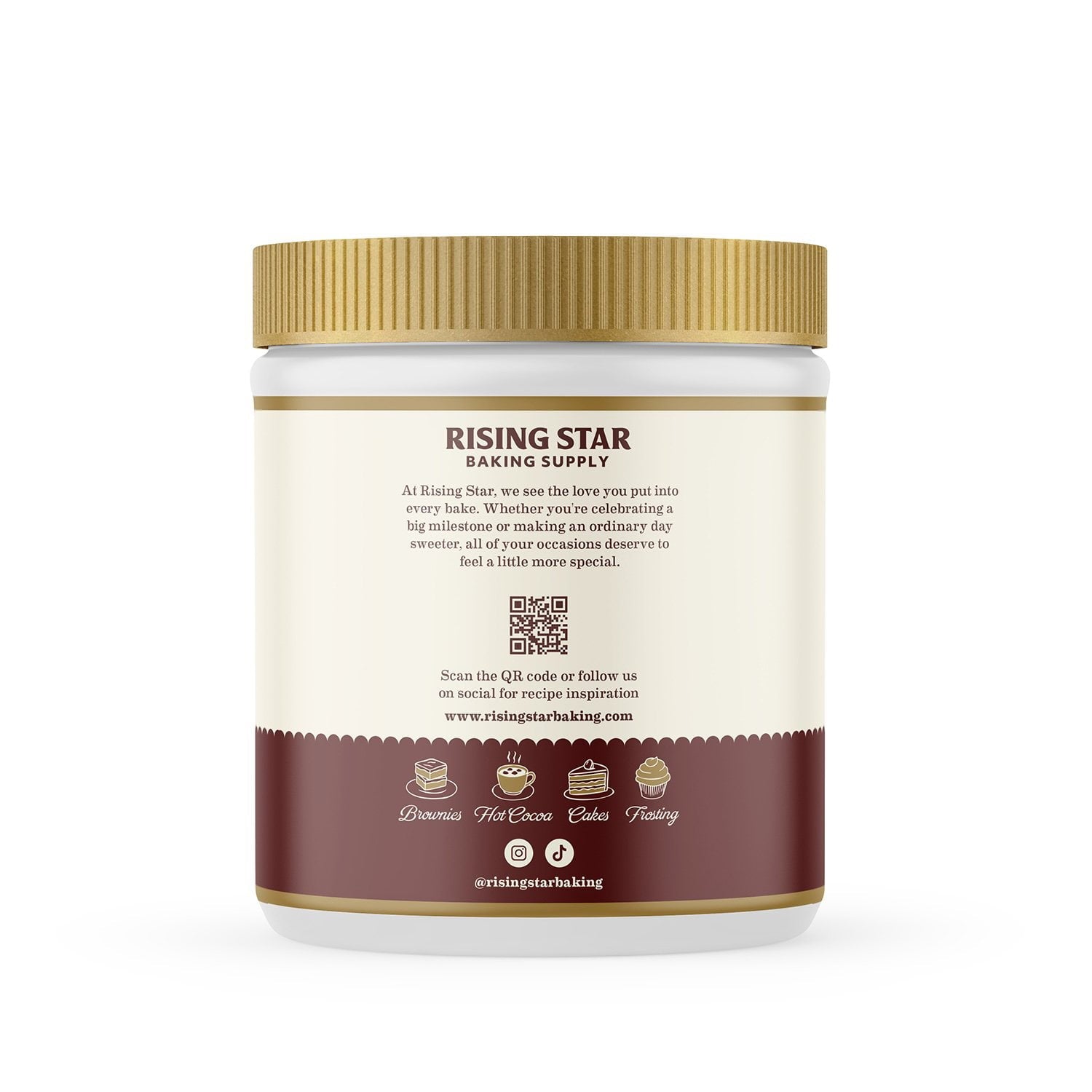 Rising Star Baking Supply ココアパウダー、20 オンス。
