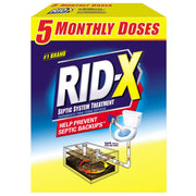 RID-X 浄化槽処理粉末、49 オンス。