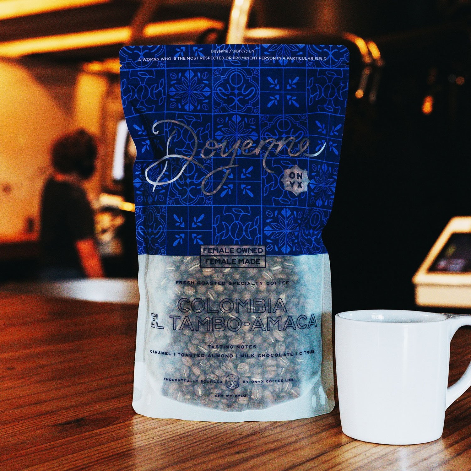 Onyx Coffee Lab ドワイエンヌ ホールビーンコーヒー、27 オンス。