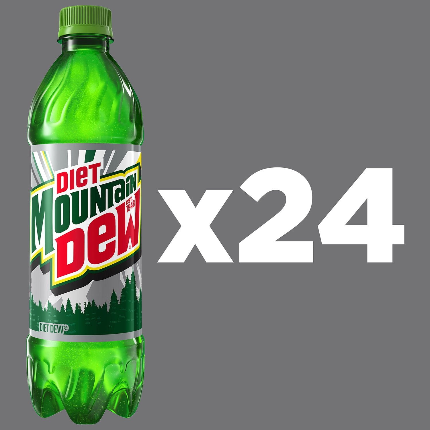 다이어트 마운틴듀, 16.9fl oz, 24팩