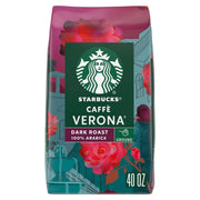 스타벅스 카페 베로나 다크 로스트 40 oz – 초콜릿 노트의 부드러운 다크 로스트