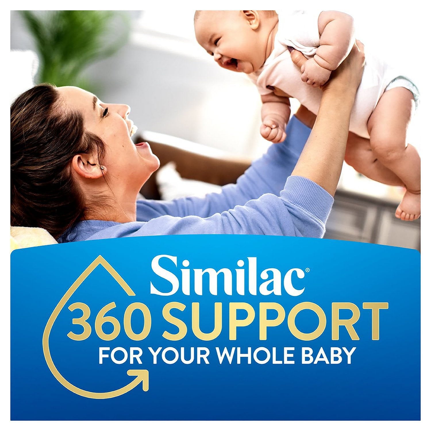 Similac 360 トータルケア乳児用フォーミュラ、40 オンス