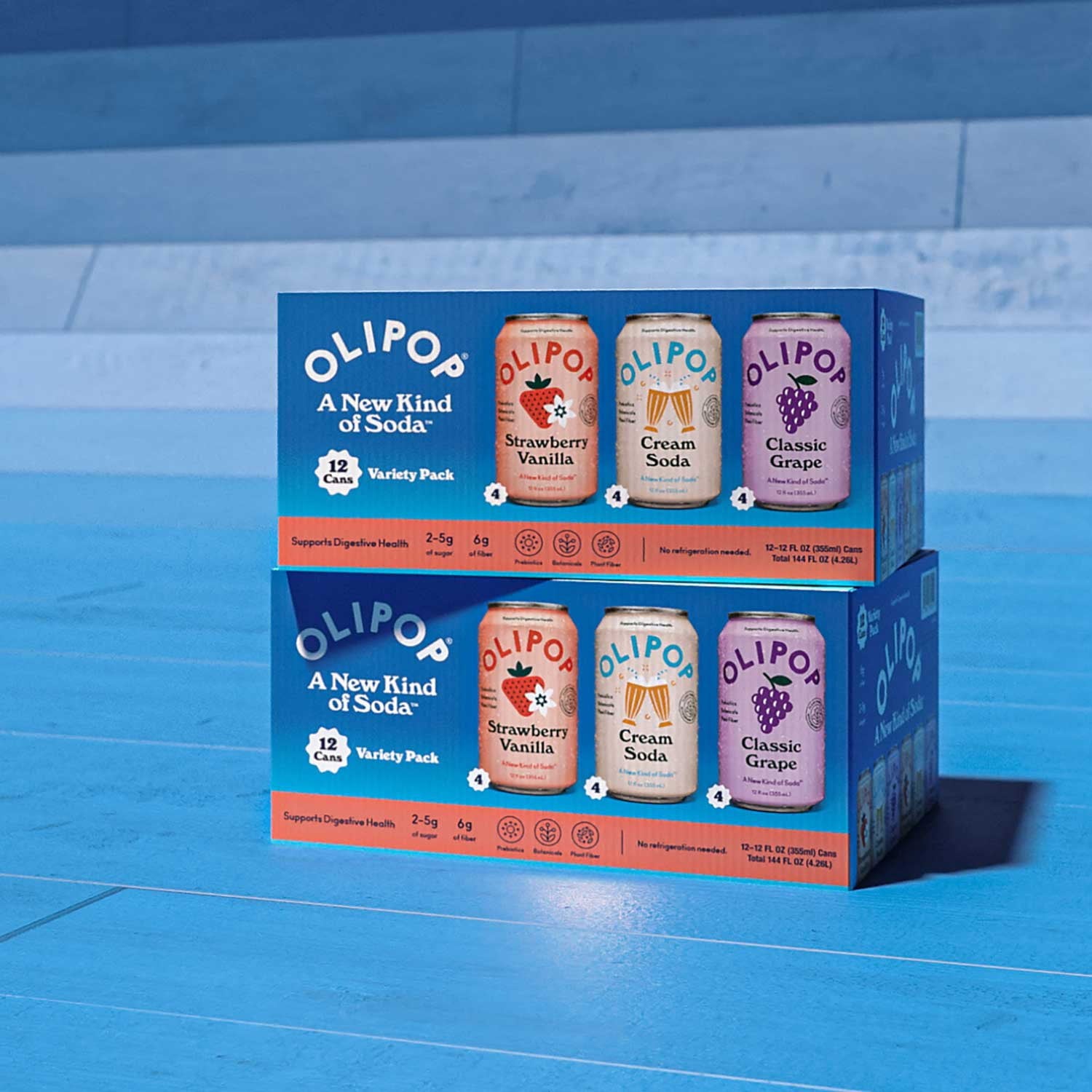 올리팝 버라이어티 팩, 12fl oz, 12팩