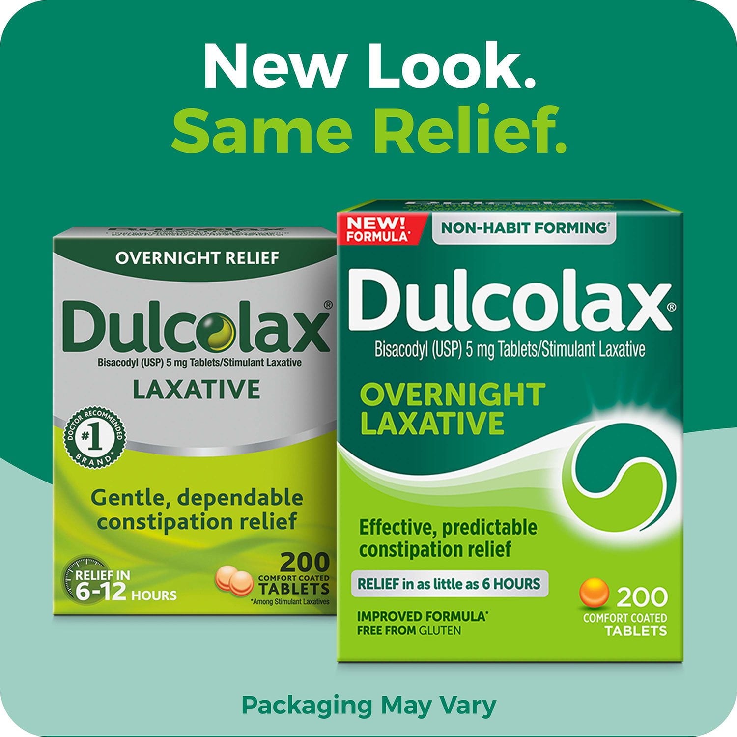 Dulcolax コンフォートコーティング下剤錠、200 錠。