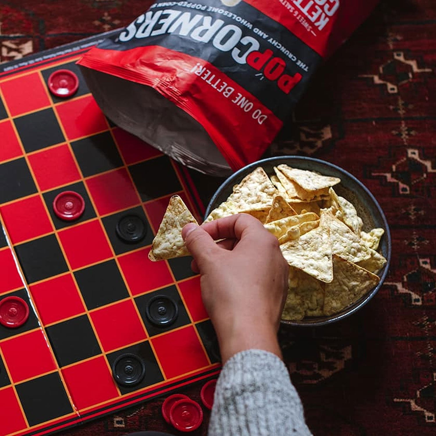 PopCorners スイート＆ソルティ ケトルコーン ポップコーン スナック、18 オンス。