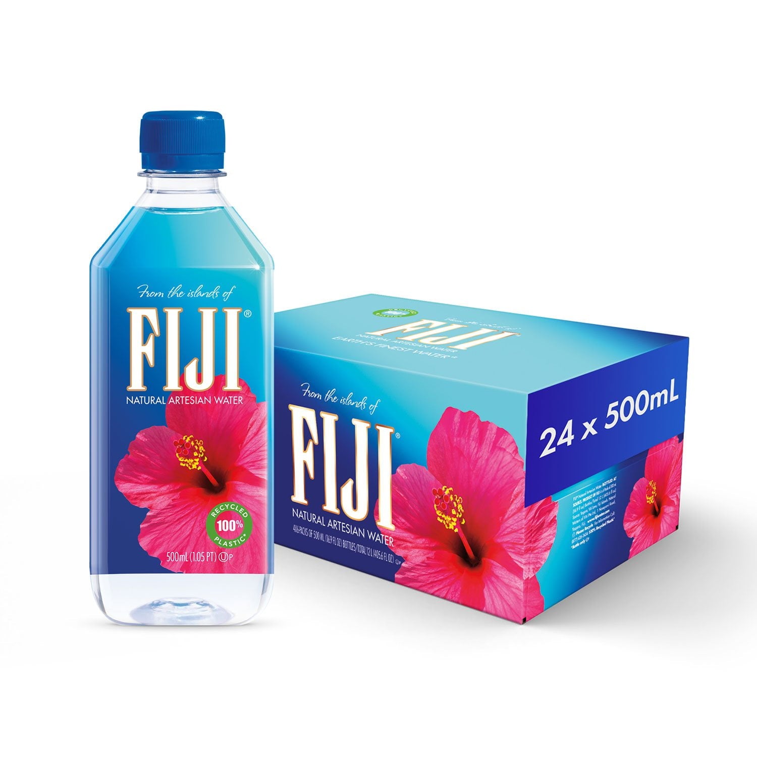 피지 내추럴 아르테시안 워터 16.9 fl. oz × 24 – 부드러운 미네랄 밸런스의 프리미엄 생수