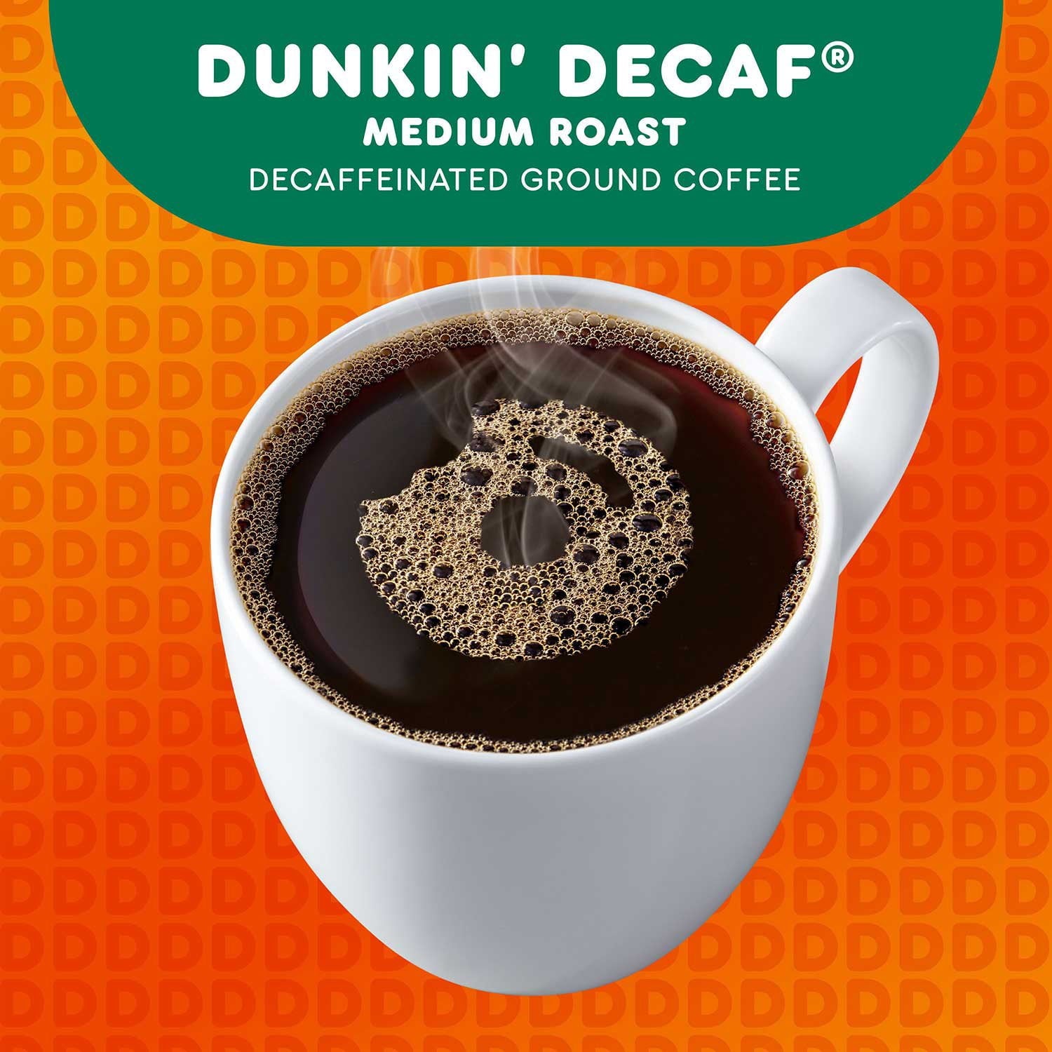 ダンキンドーナツ カフェインレスコーヒー K-カップ、ミディアムロースト、54 個入り。