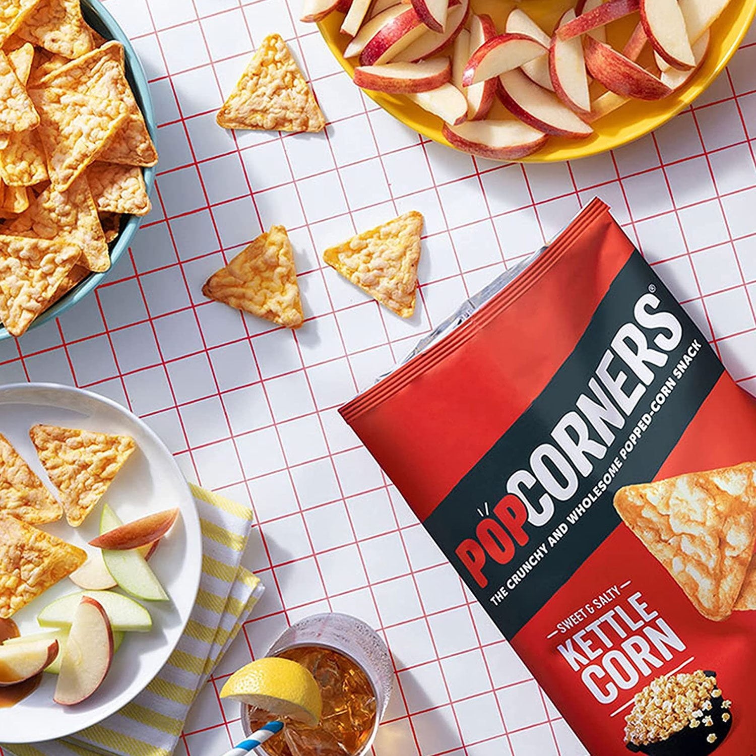 PopCorners スイート＆ソルティ ケトルコーン ポップコーン スナック、18 オンス。