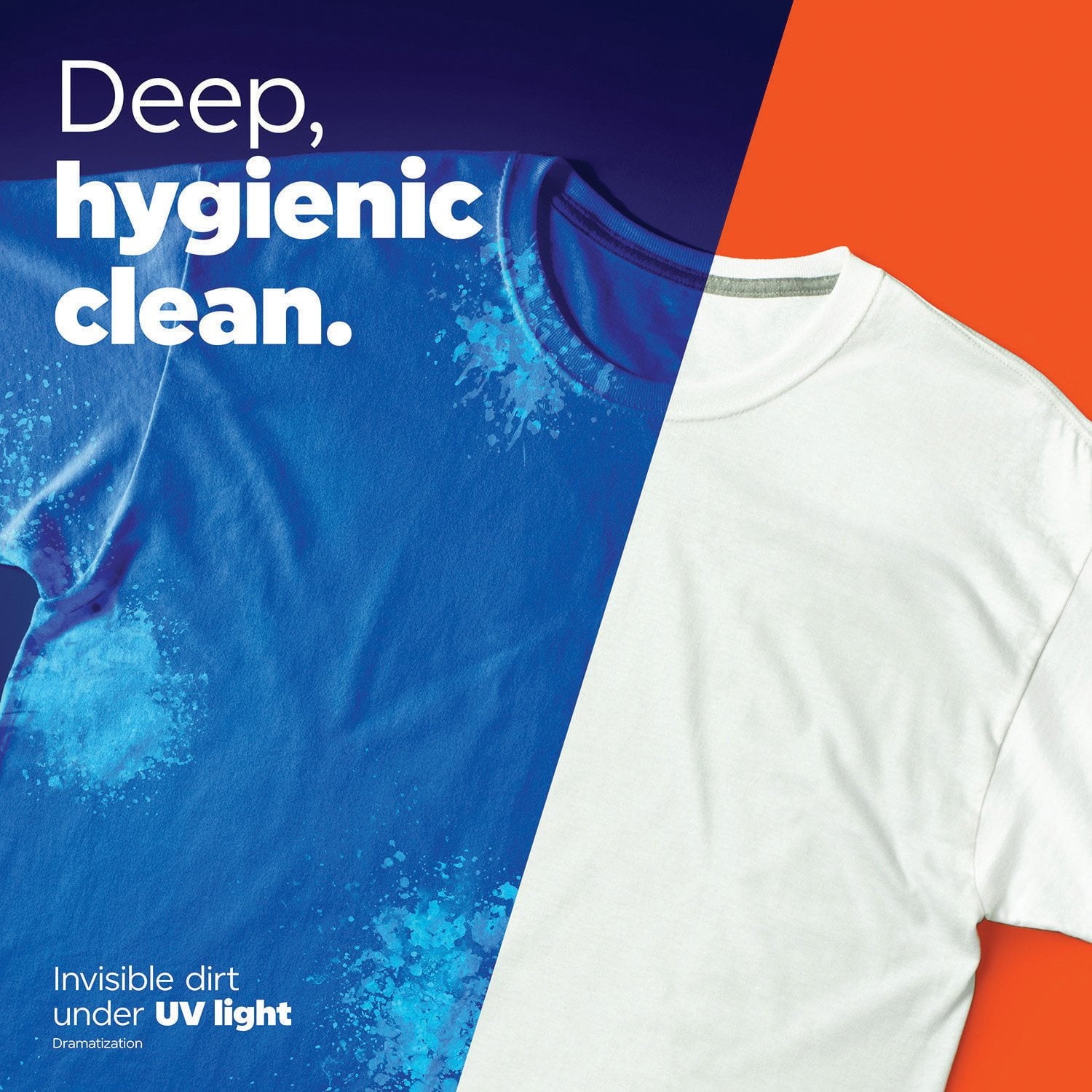 Tide Hygienic Clean Power PODS 洗濯洗剤パック、オリジナル、72 個入り。