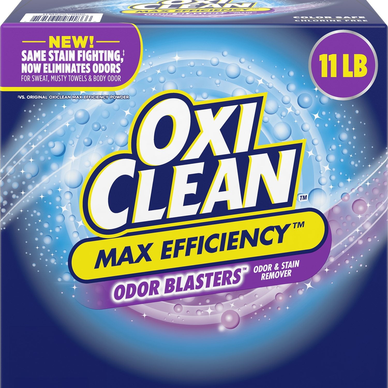 OxiClean 最大効率消臭剤 洗濯用染み抜き粉末 11 ポンド。 