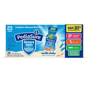 PediaSure 子供用 成長と成長を促す栄養シェイク、バニラ 8 液量オンス、24 個入り。