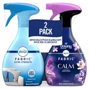 페브리즈 엑스트라 스트렝스 & 다우니 패브릭 스프레이 오리지널 센트 & 캄 50.6 fl. oz, 1 SET  – 섬유 깊숙한 냄새까지 제거하고 부드럽고 편안한 향으로 상쾌함 유지