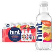 힌트 플레이버 워터 버라이어티 팩 16 fl. oz × 18 – 무설탕 천연 과일향 워터
