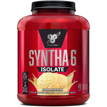 BSN 신타-6 아이솔레이트 분리유청단백질 프리미엄 프로틴 파우더 단백질 25g 1.82kg 48회분