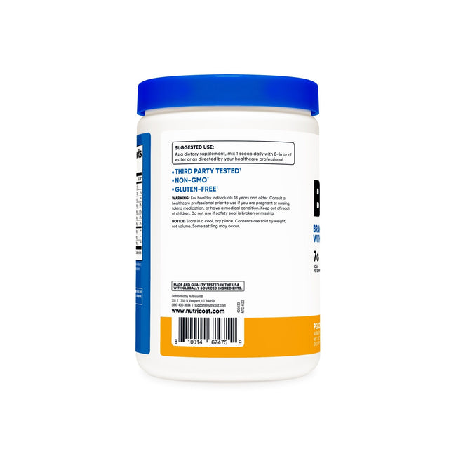 뉴트리코스트 BCAA + 하이드레이션 파우더 – 운동 후 근회복과 전해질 보충을 위한 아미노산 포뮬러