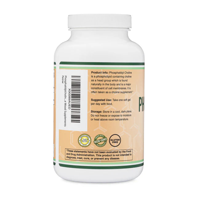 ダブルウッド ホスファチジルコリン 1200 mg 210 ソフトジェル