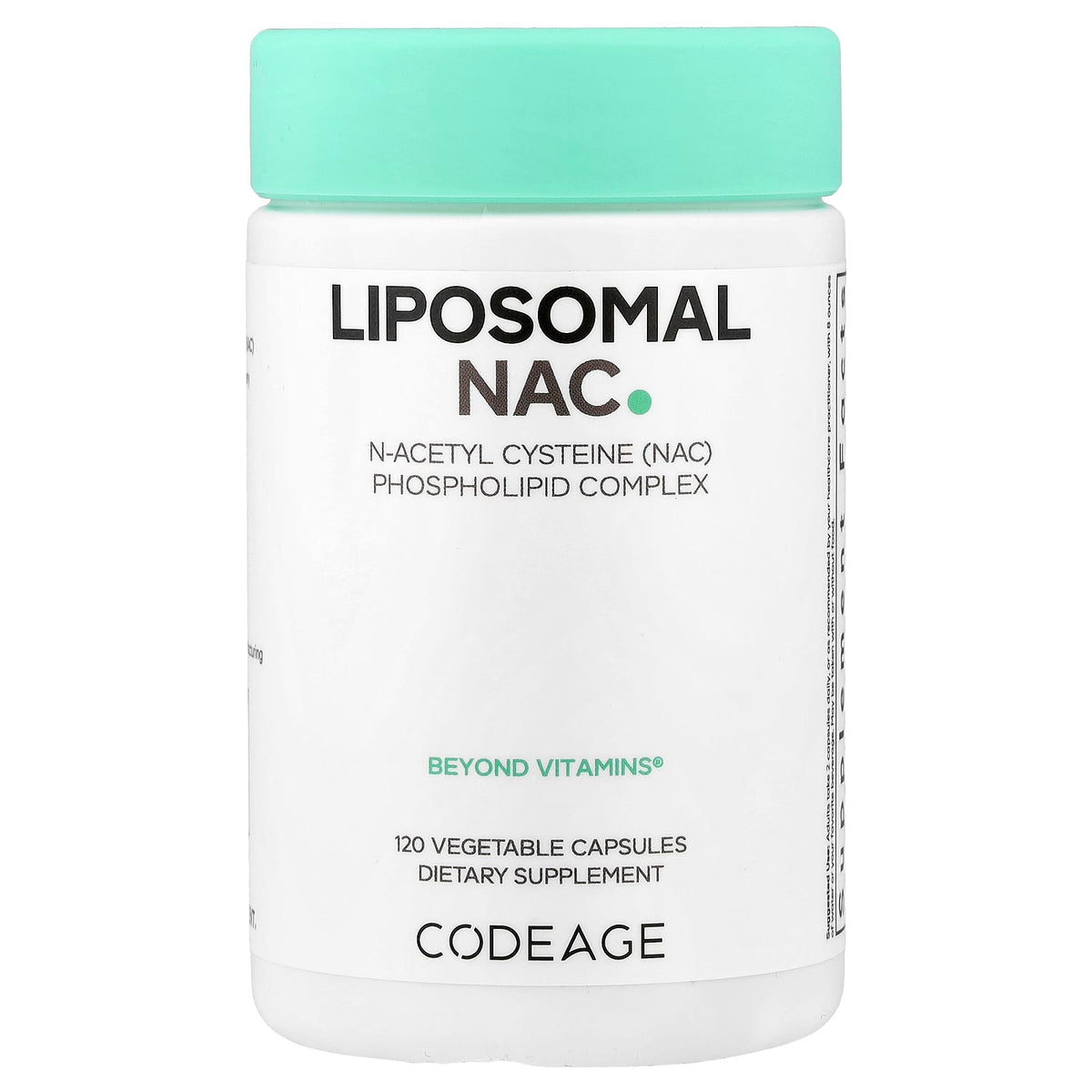 코드에이지 리포소말 NAC 450mg 베지 캡슐 120정 제품 정면